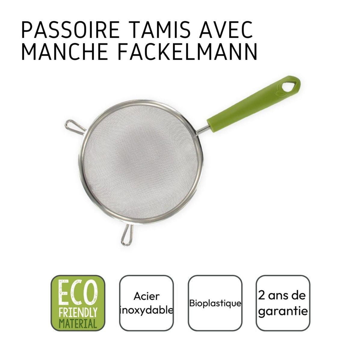 Fackelmann Passoire chinois en inox 14 cm de diamètre Fackelmann Gamme Zéro