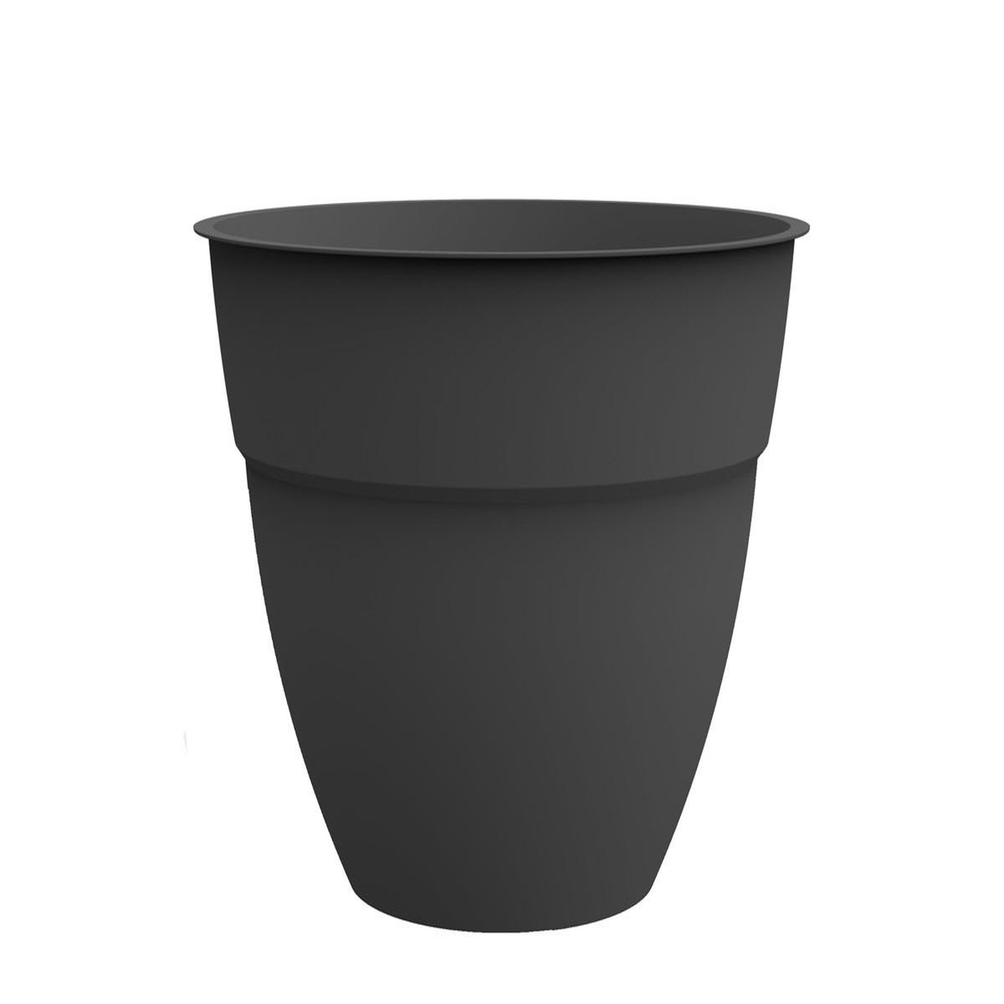 Eda Pot de fleur rond osaka ø 70 x h.61,8 cm gris anthracite - eda