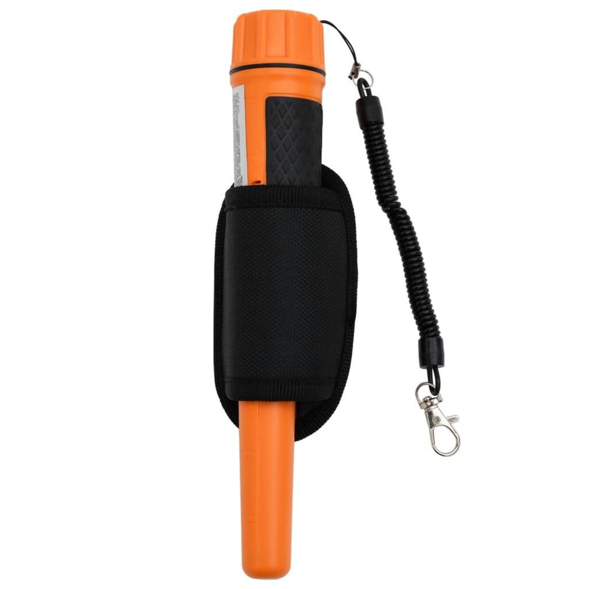 Voir la diapositive 3 : VIDAXL Detecteur de metaux pinpointer orange