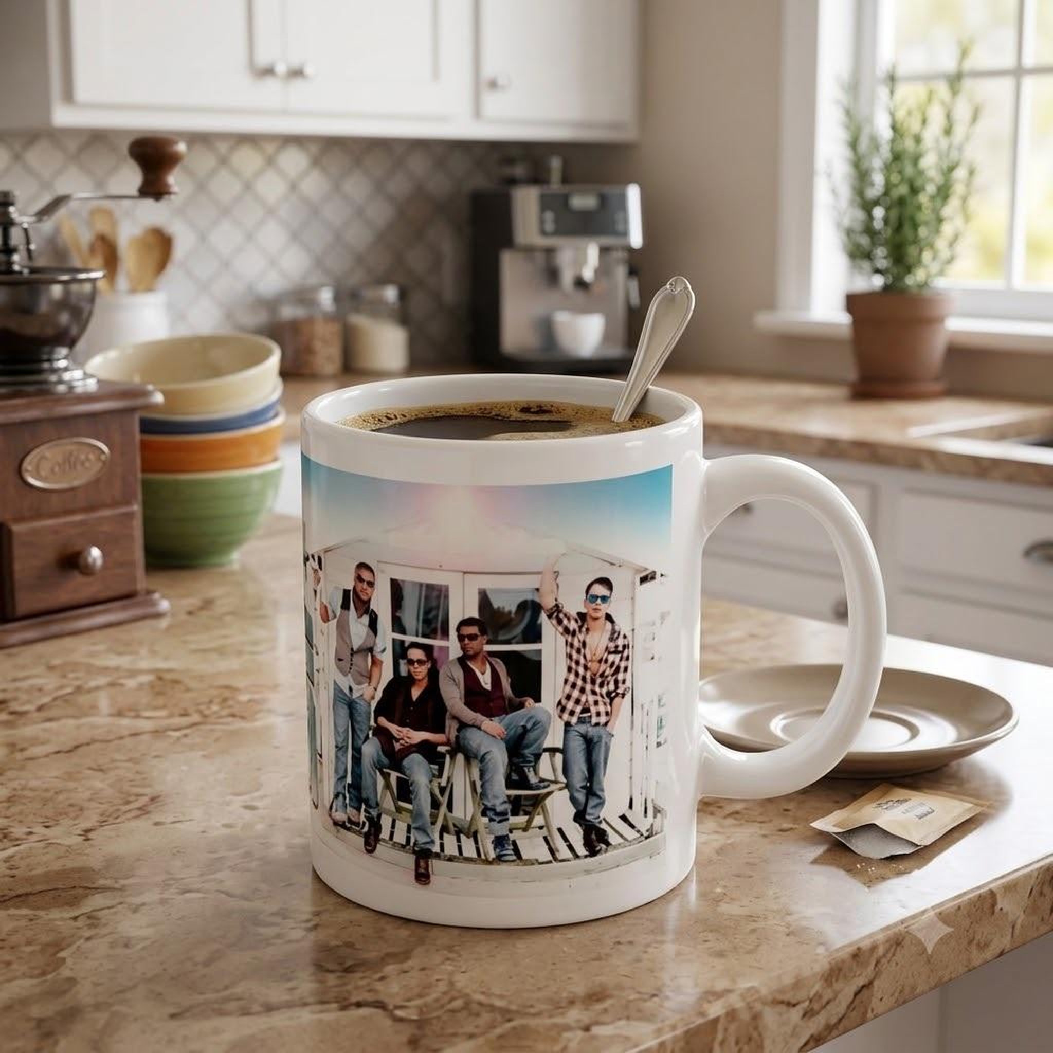Voir la diapositive 4 : Eden Mug jls 330 ml en céramique design et moderne