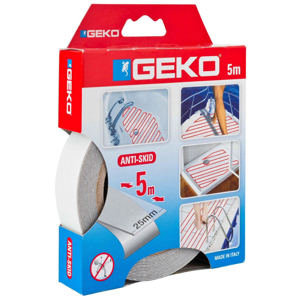 Geko Bande antidérapante transparente 5m