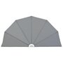 Voir la diapositive 2 : VIDAXL Auvent lateral pliable de terrasse Gris 160 cm