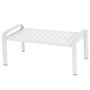 Voir la diapositive 4 : HESPERIDE Salon de jardin Elyn en aluminium et texaline - 4 places