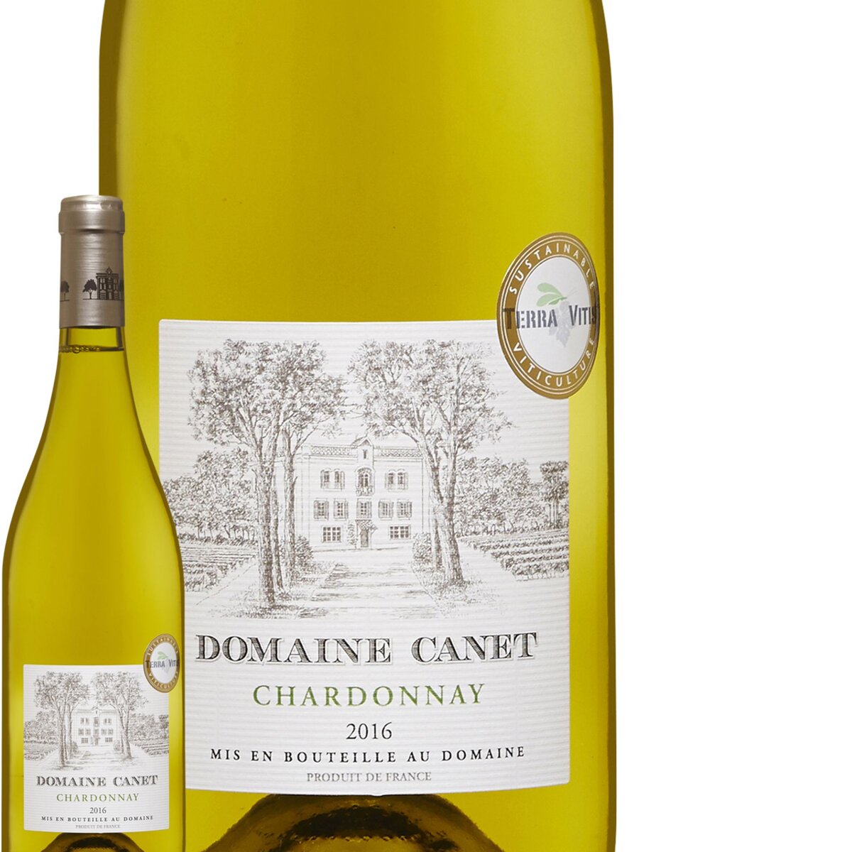 Domaine Canet Chardonnay Pays d'OC Blanc 2016