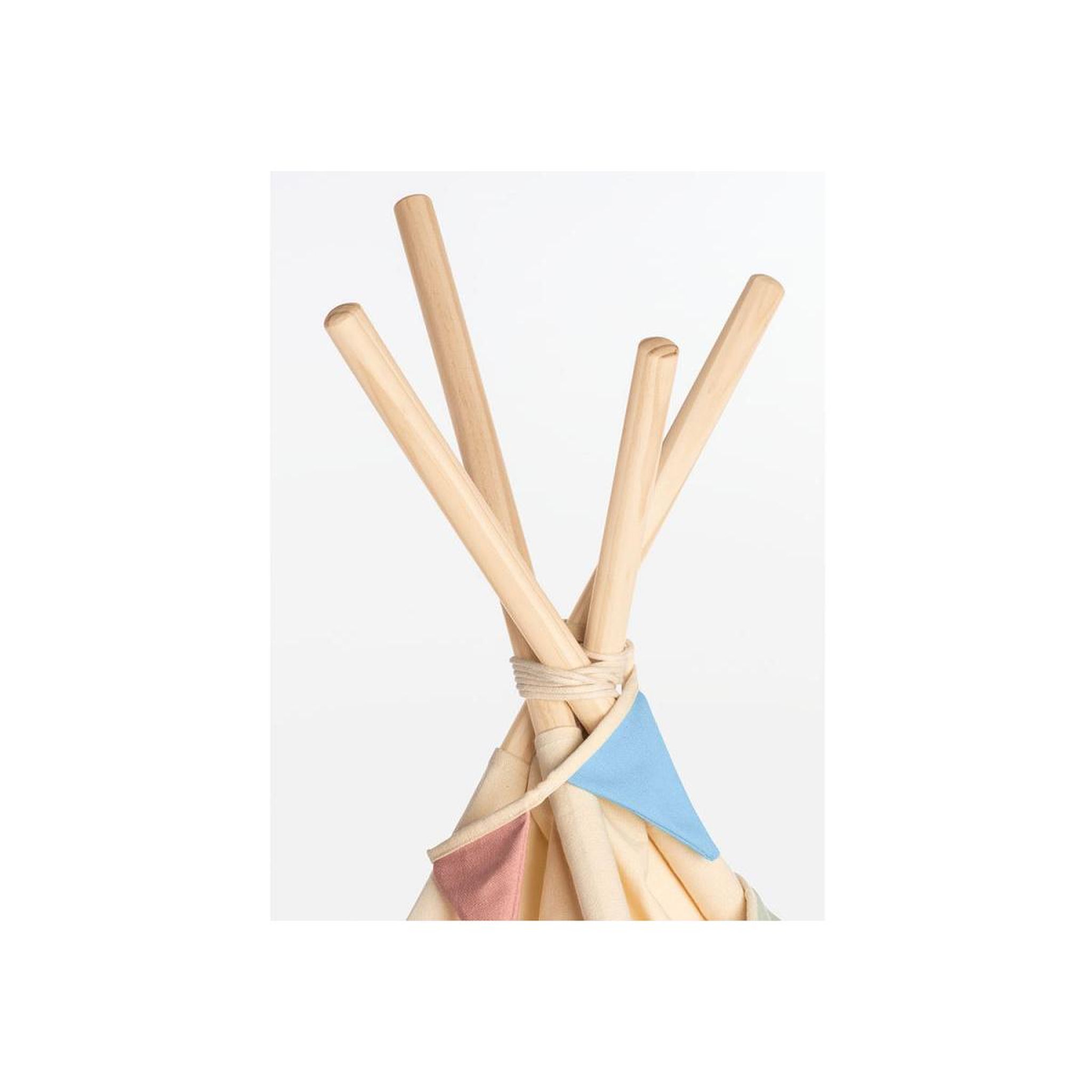 Voir la diapositive 3 : Pinolino Tente 'Tipi Yuma' bicolore beige bleu