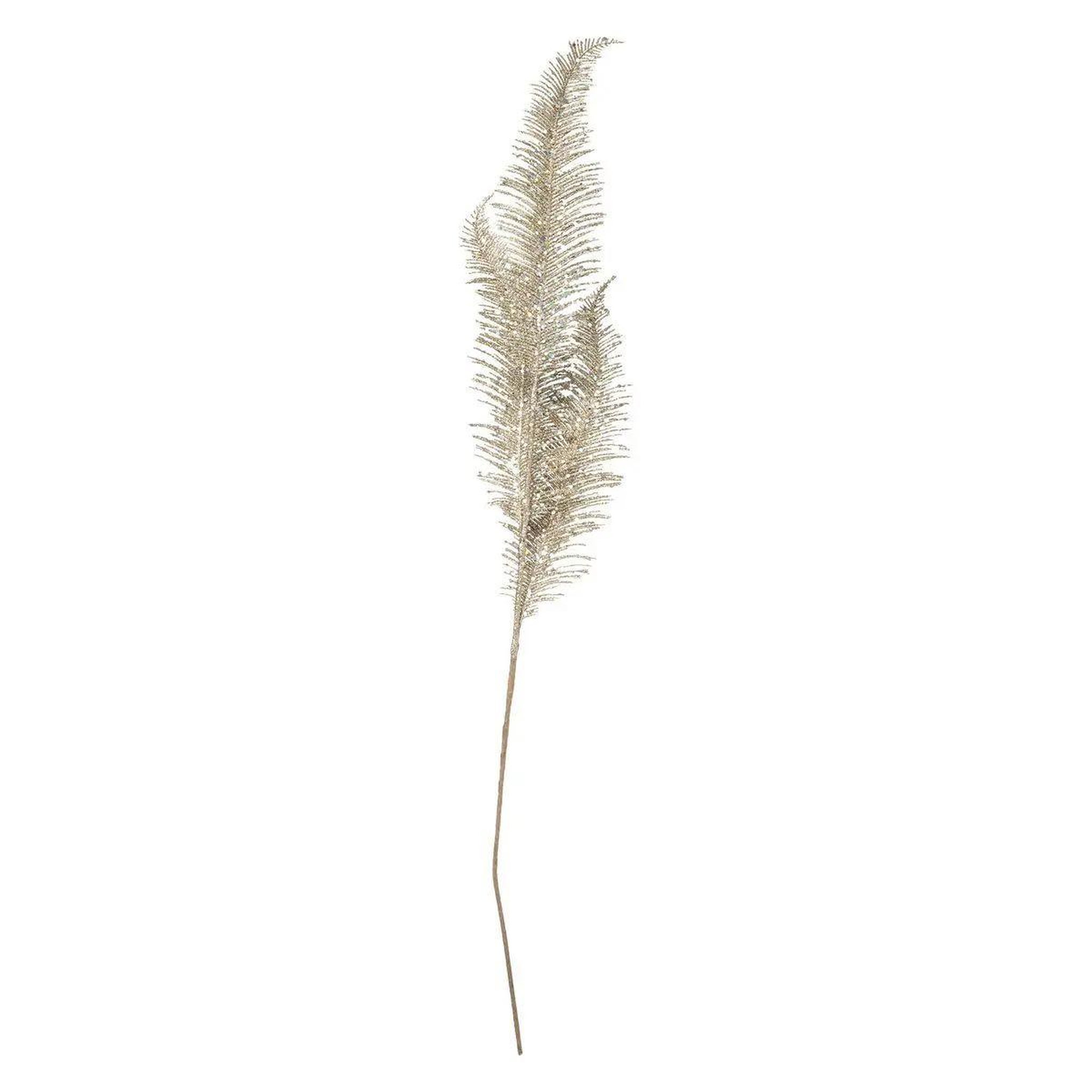 ATMOSPHERA Branche de fougère déco  héritage  75cm or