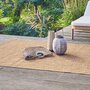Voir la diapositive 2 : SWEEEK Tapis intérieur/extérieur effet jute coloris naturel, stabilisé aux UV