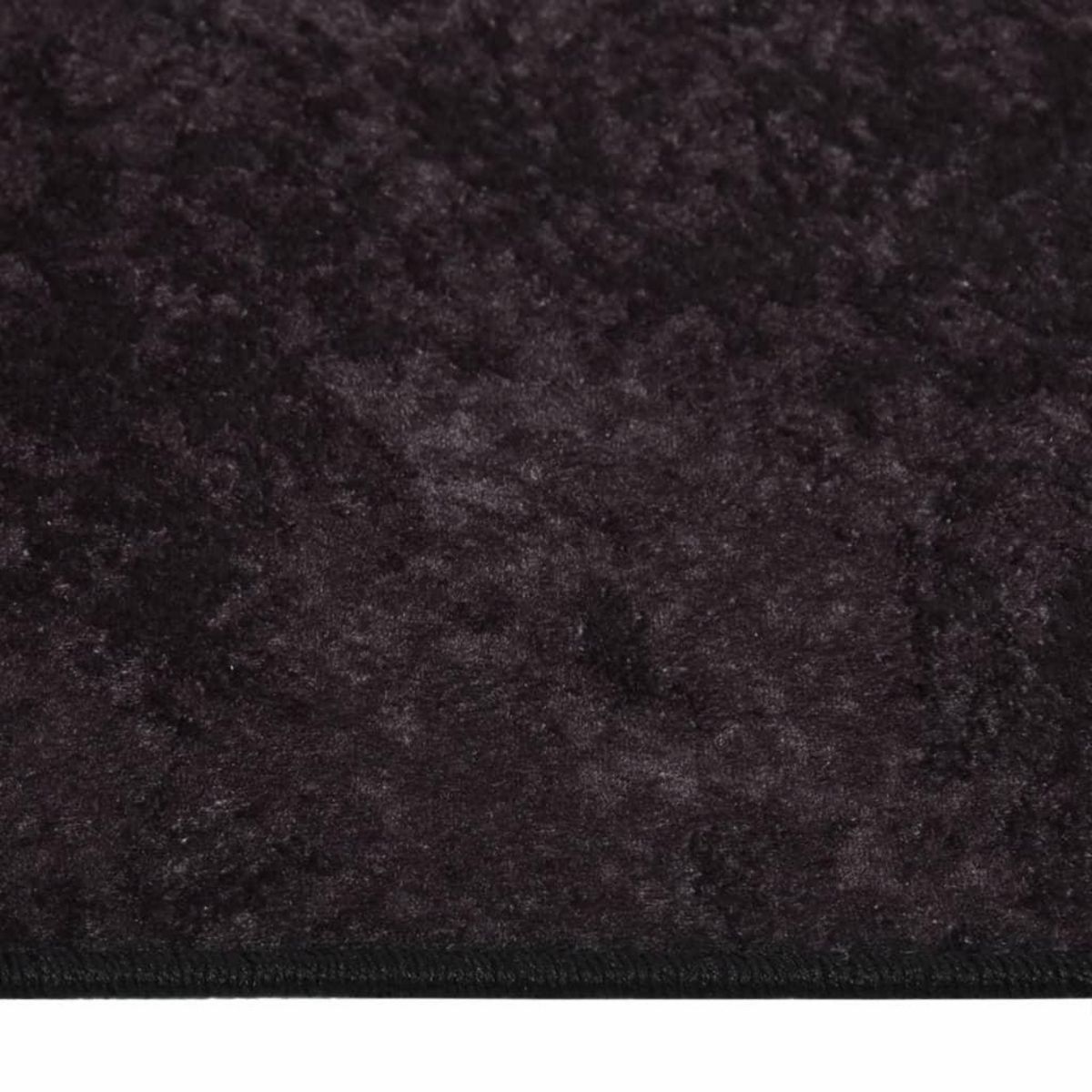 VIDAXL Tapis lavable antiderapant 80x150 cm Anthracite