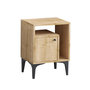 Voir la diapositive 1 : Habitat et Jardin Table de chevet en bois  Nuno  - 40 x 35 x 55 cm - Beige