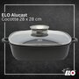Voir la diapositive 2 : ELO Cocotte 28 x 28 cm en fonte aluminium antiadhésive 3,6 L Elo Alucast
