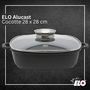 Voir la diapositive 2 : ELO Cocotte 28 x 28 cm en fonte aluminium antiadhésive 3,6 L Elo Alucast