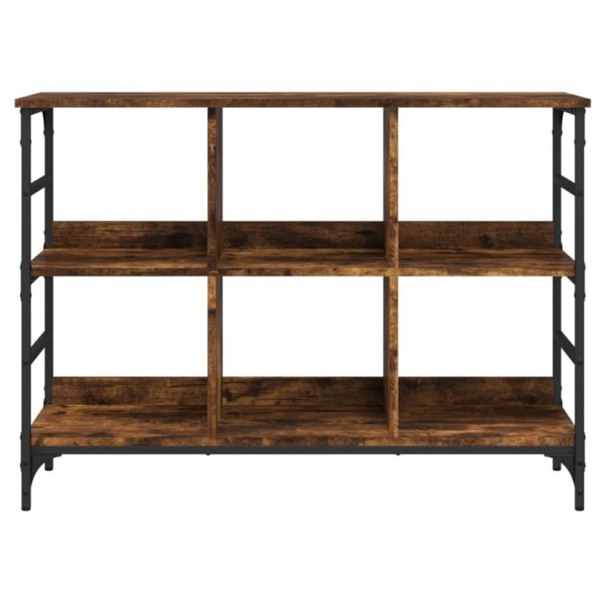 VIDAXL Buffet chêne fumé 102x32x73,5 cm bois d ingénierie