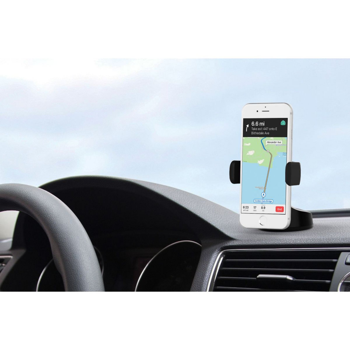 Kenu Support smartphone Voiture AirbasePro ventouse