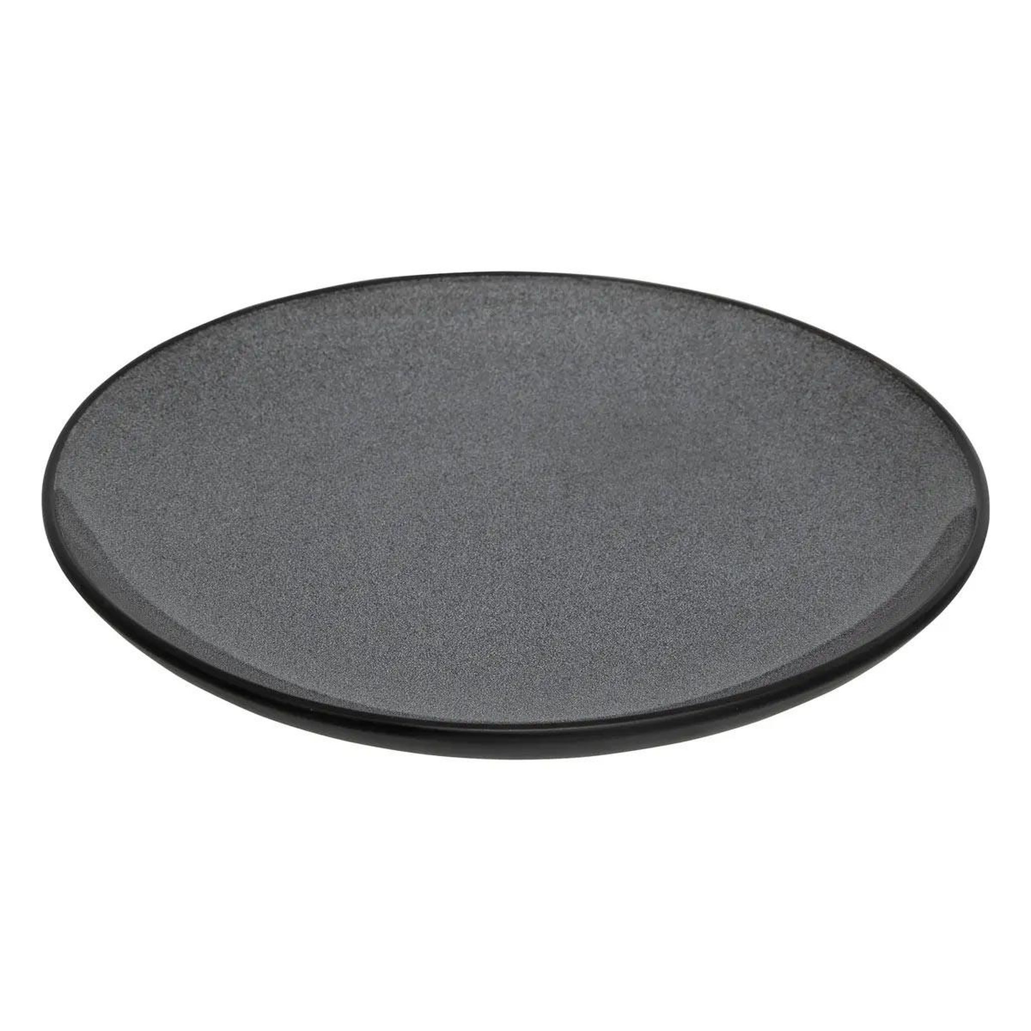 Voir la diapositive 2 : SECRET DE GOURMET Lot de 6 assiettes plates  diane  27cm gris foncé