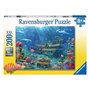Voir la diapositive 1 : RAVENSBURGER Puzzle XXL 200 pcs Navire au fond de la mer