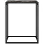 Voir la diapositive 2 : VIDAXL Table console Noir 60x35x75 cm Verre trempe