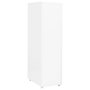 Voir la diapositive 4 : VIDAXL Classeur mobile Blanc 28x41x109 cm Metal