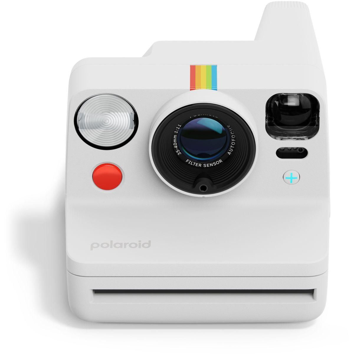 POLAROID Appareil photo Instantané Now+ Gen 3 White + Pack 8 Films