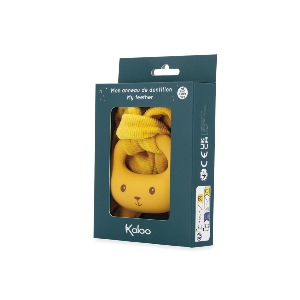 Kaloo Anneau de dentition lapinou ocre