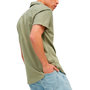 Voir la diapositive 2 : Jack & Jones Chemisette Verte Homme Jack & Jones Habel