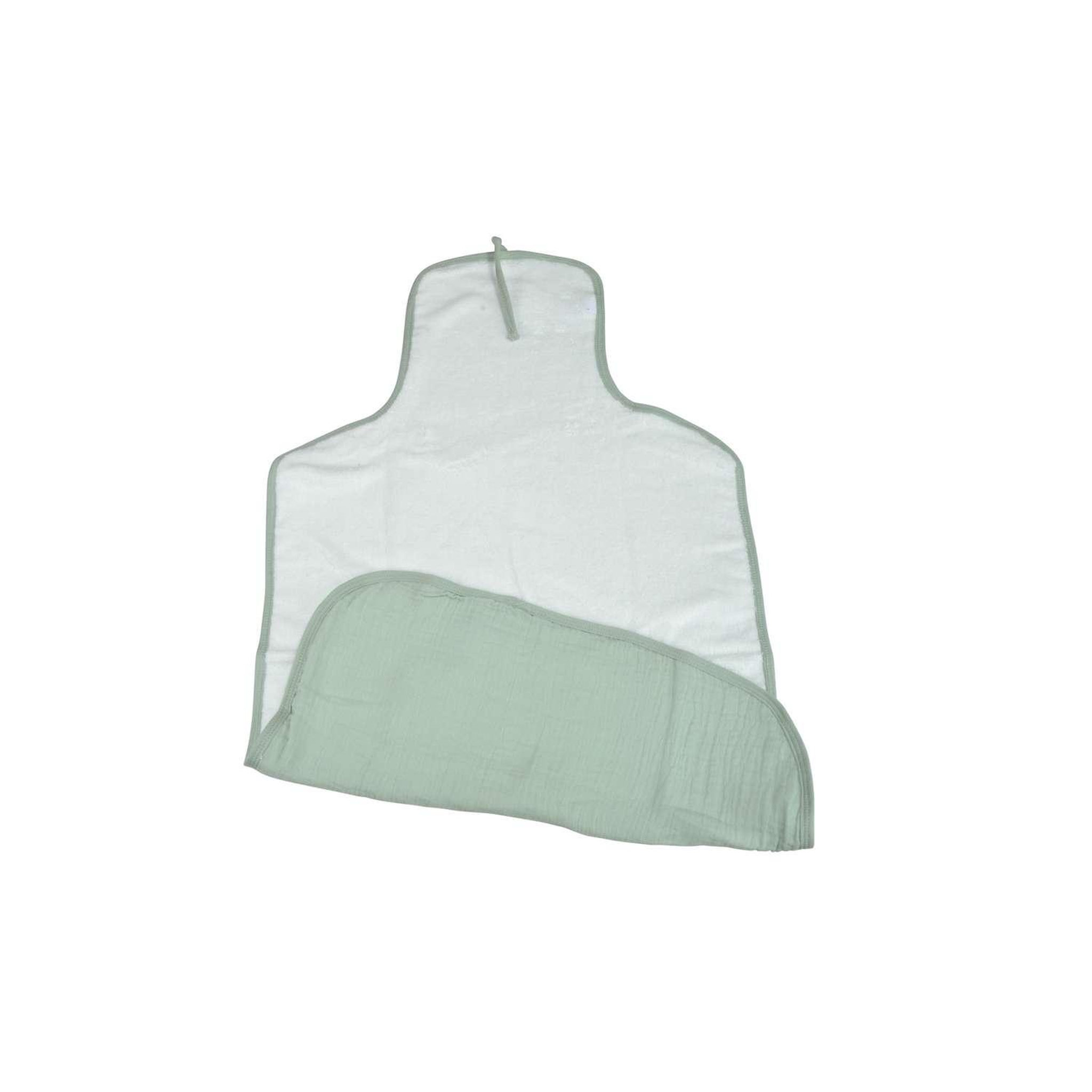 BEBE DOUCEUR Matelas à langer nomade en gaze de coton. Coloris disponibles : Rose, Jaune, Vert