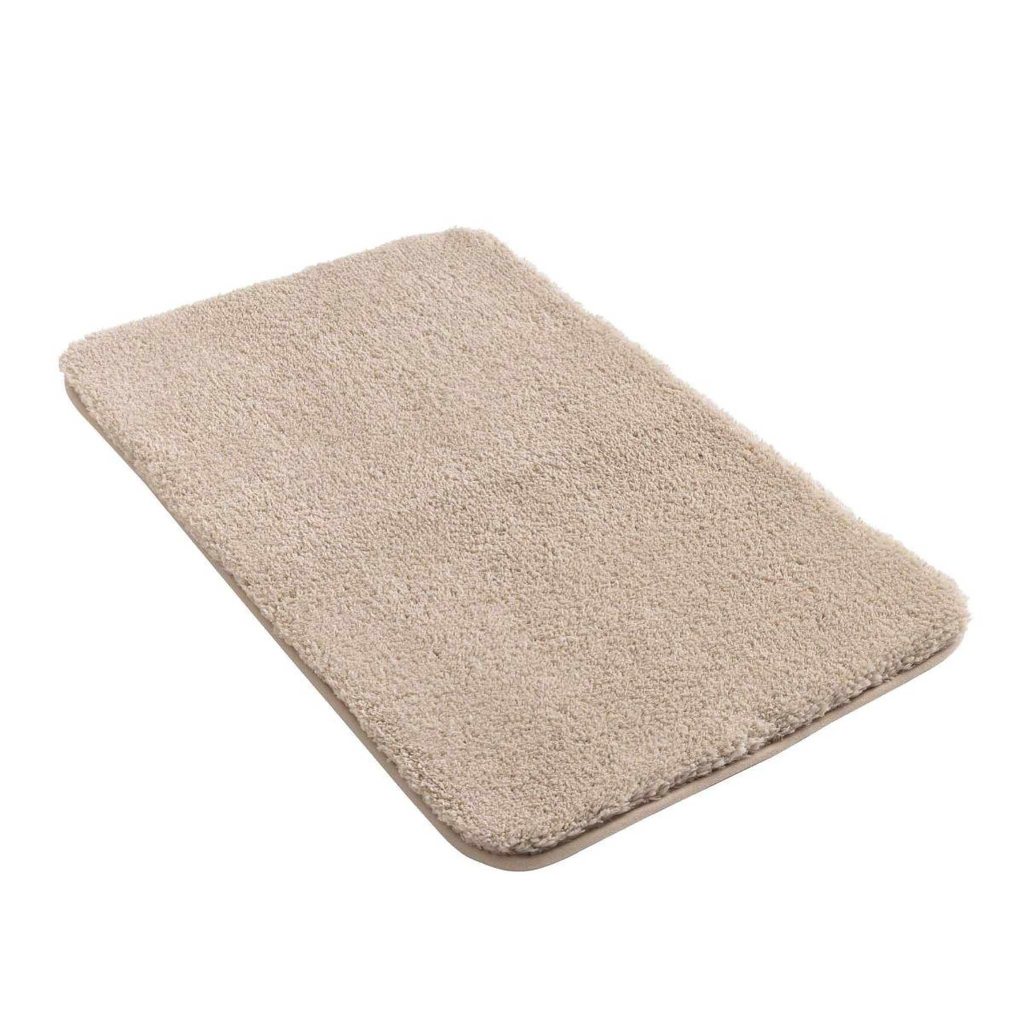 Voir la diapositive 2 : Douceur d'Intérieur Tapis de bain en microfibre  mael  50x80cm sable