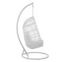 Voir la diapositive 3 : Paris Prix Fauteuil Suspendu Ovale  Aciera  193cm Blanc