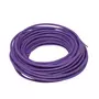 ZENITECH Câble électrique HO7V-U 1,5 mm2 violet 10 m