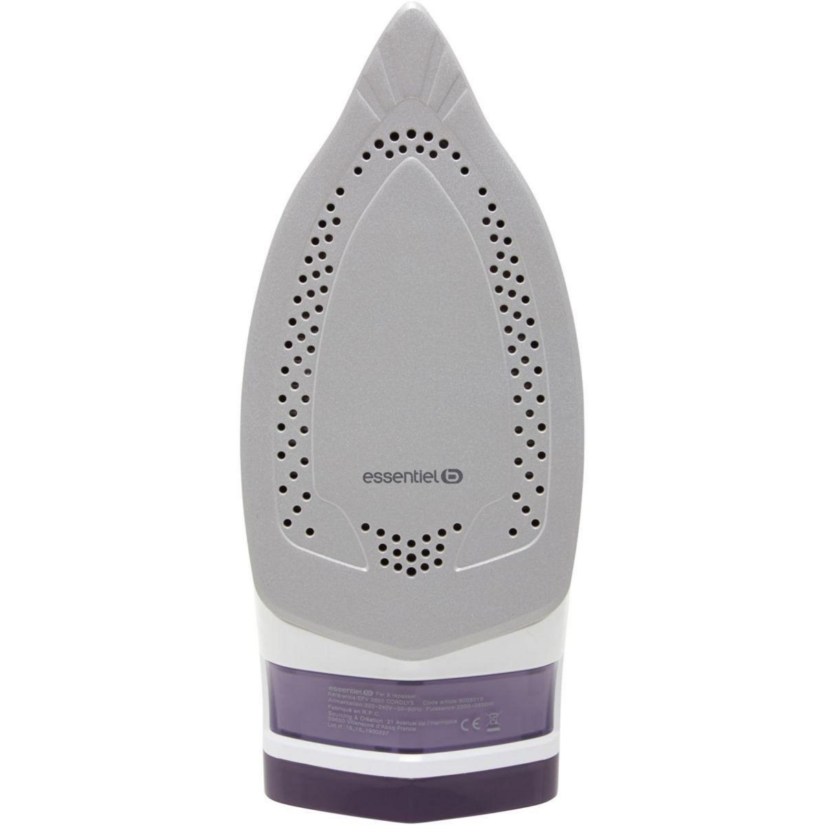 ESSENTIEL B Fer à repasser EFV2600 Cordlys