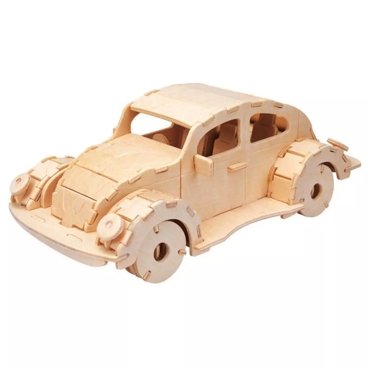 Eureka Toys Eureka - Gepetto's Jeux de construction en bois Kit 3D - voiture 52473173