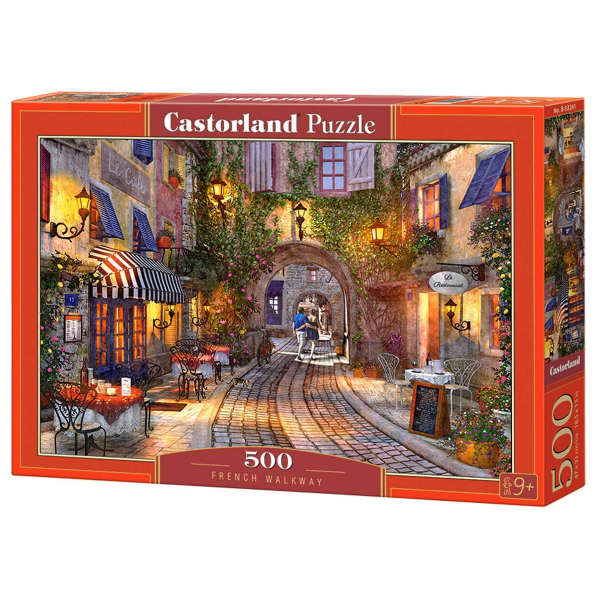 Castorland Puzzle 500 pièces : Ruelle française