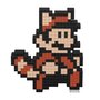 Figurine Pixel Mario Raccoon