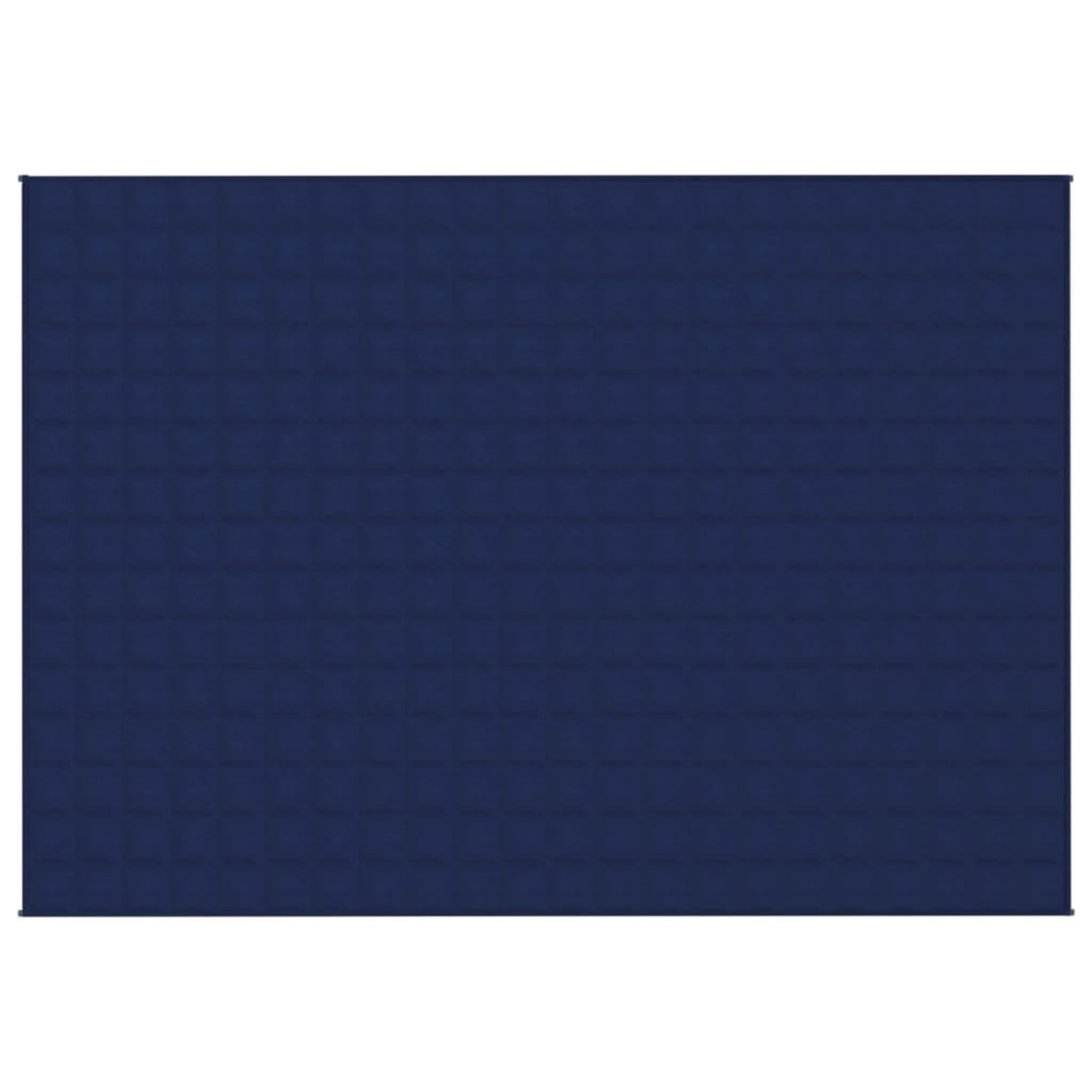 Voir la diapositive 3 : VIDAXL Couverture lestee Bleu 155x220 cm 11 kg Tissu