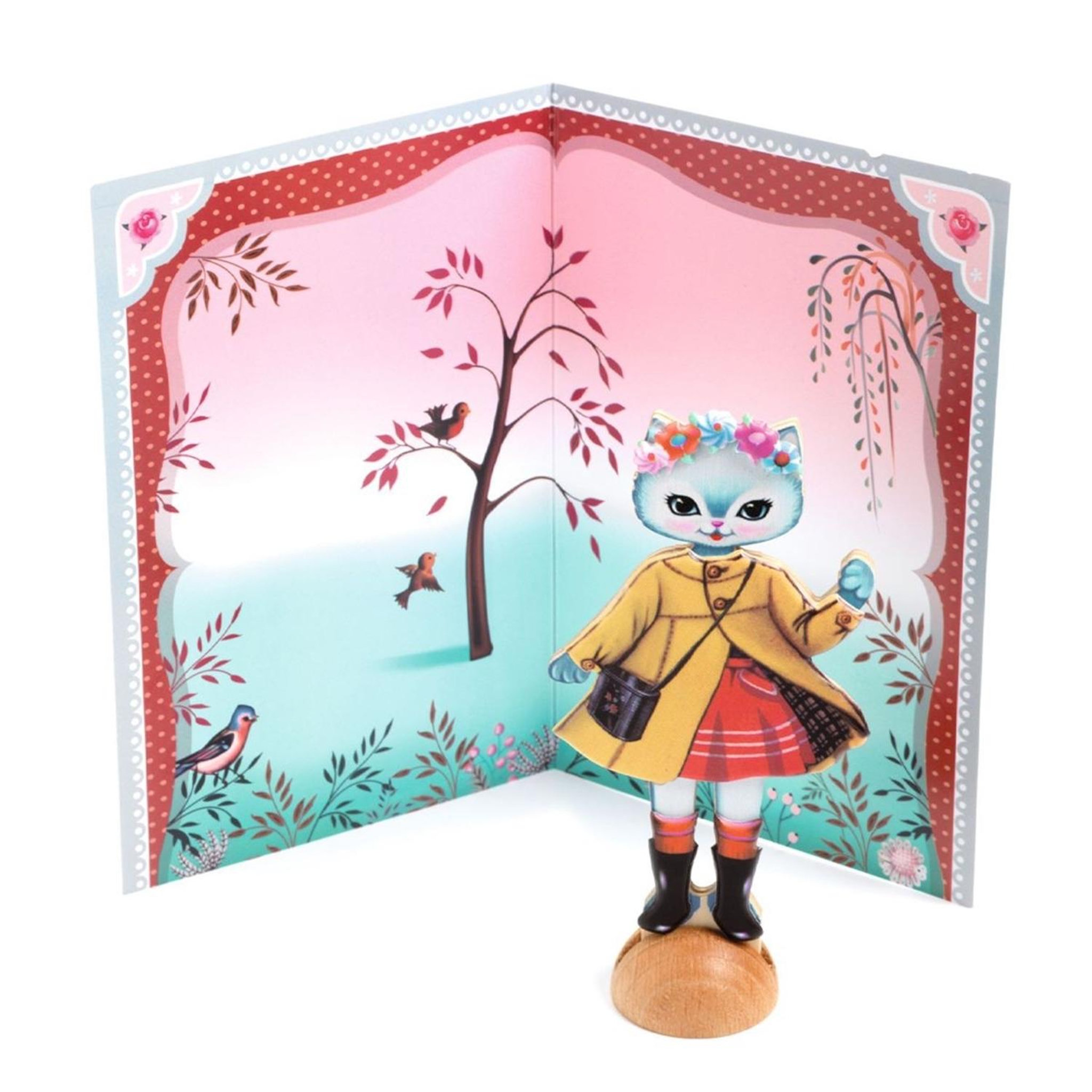 Voir la diapositive 4 : Djeco Little dressing Collage pour 3 - 6 ans