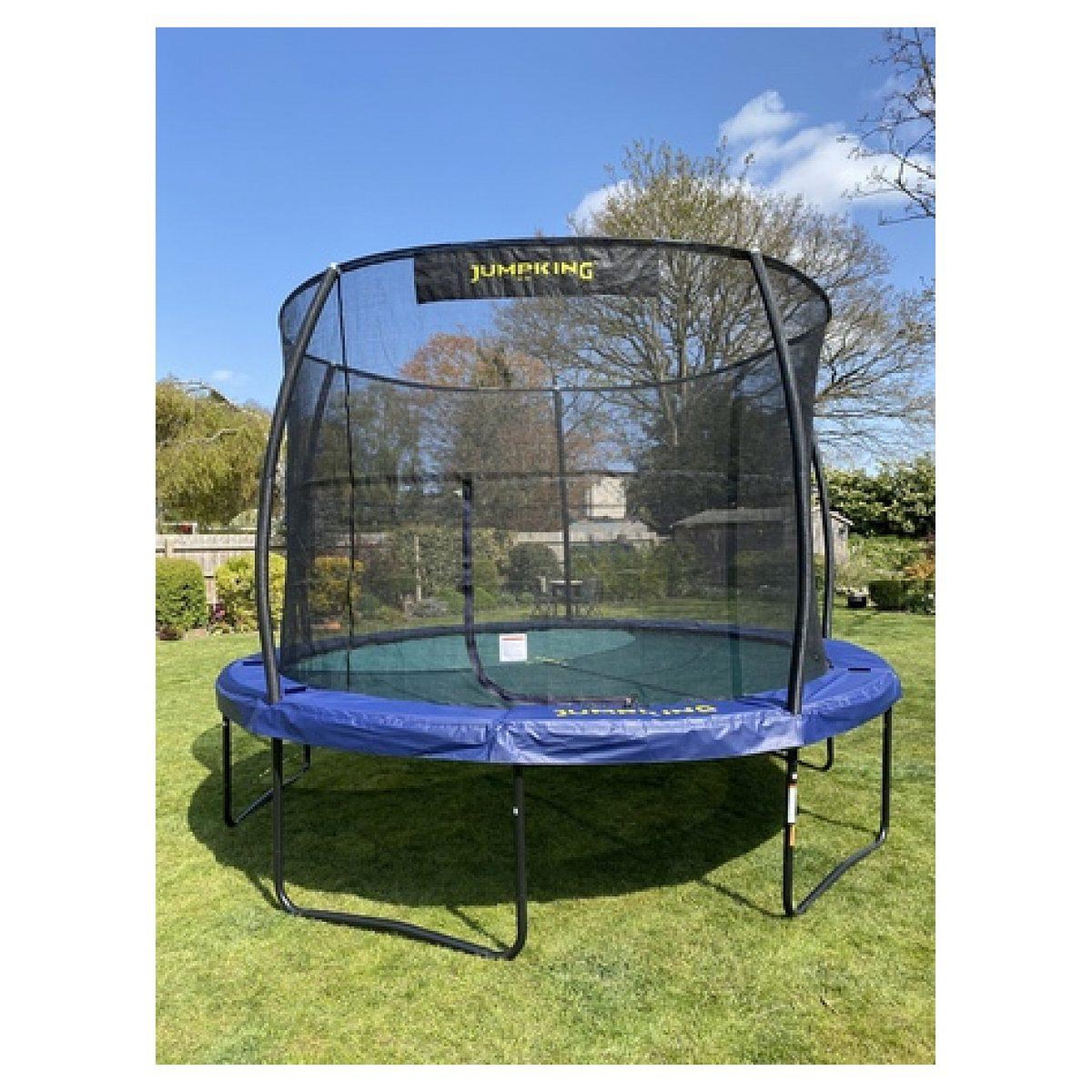Voir la diapositive 2 : JUMPKING TRAMPOLINES Trampoline 3m70 jumppod deluxe v5