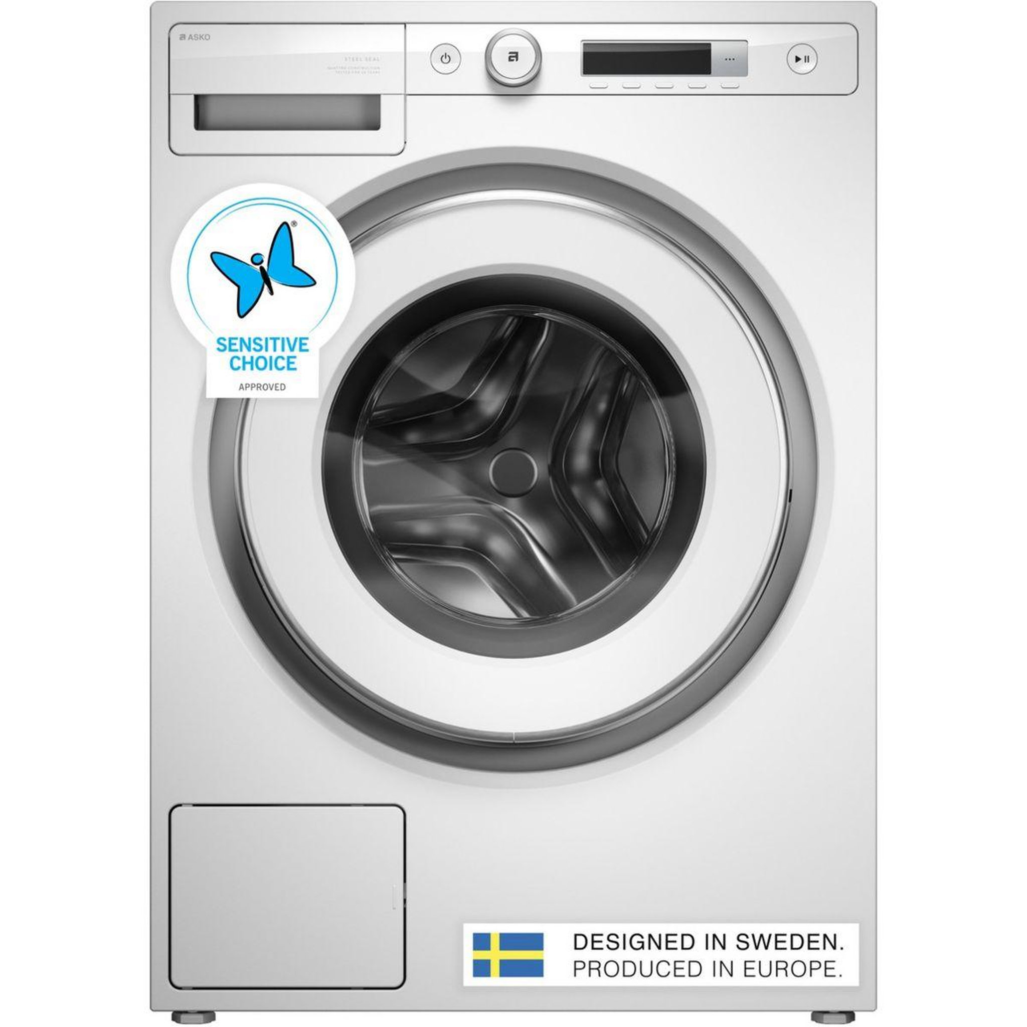 ASKO Lave linge hublot w3096rw - 9 kg - 1600 tr/min - classe a - moteur direct drive - autodosage - connecté wifi