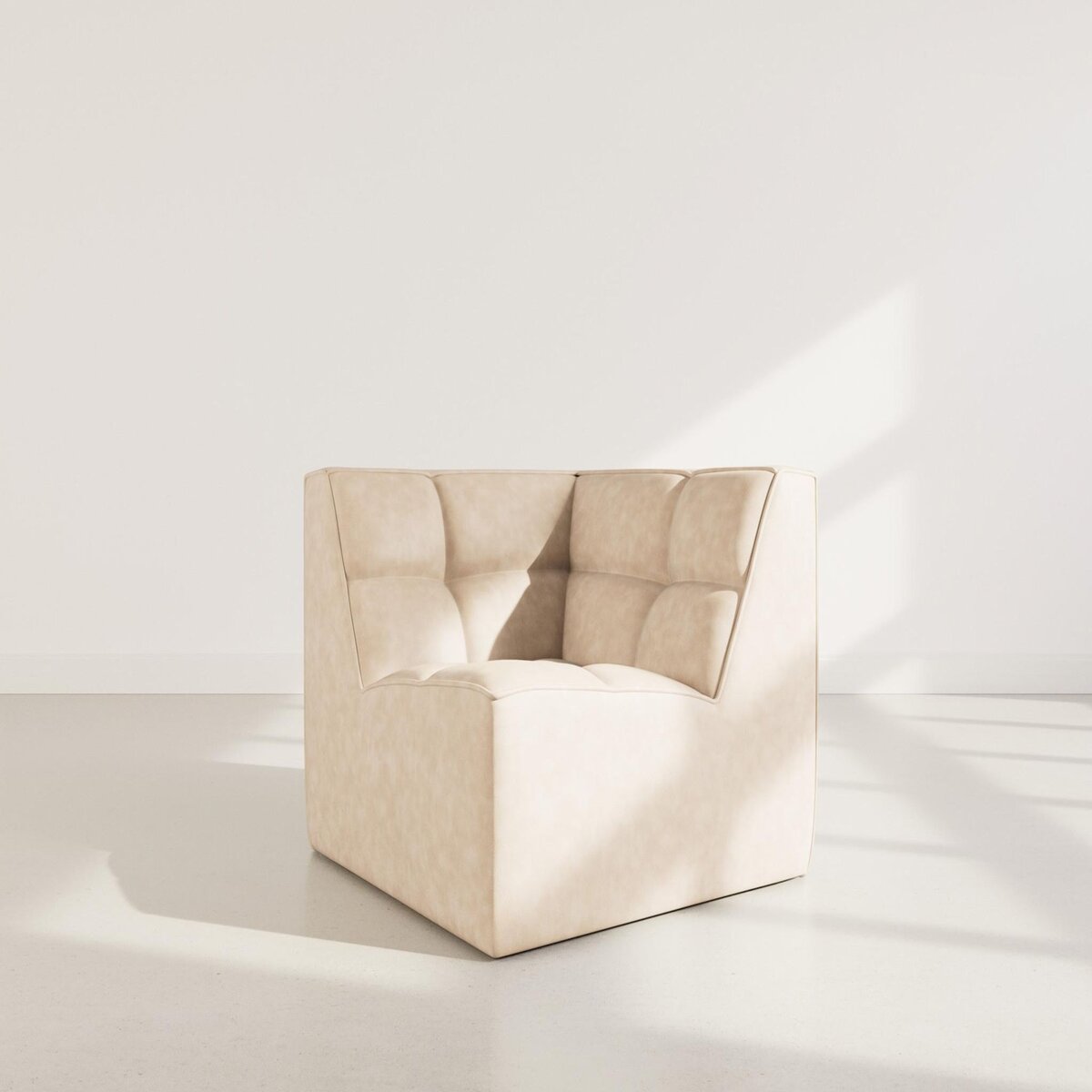 LISA DESIGN Alya - module d'angle en simili