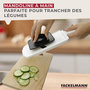 Voir la diapositive 3 : Fackelmann Set de 2 mandolines en plastique Fackelmann Handmade Tradition