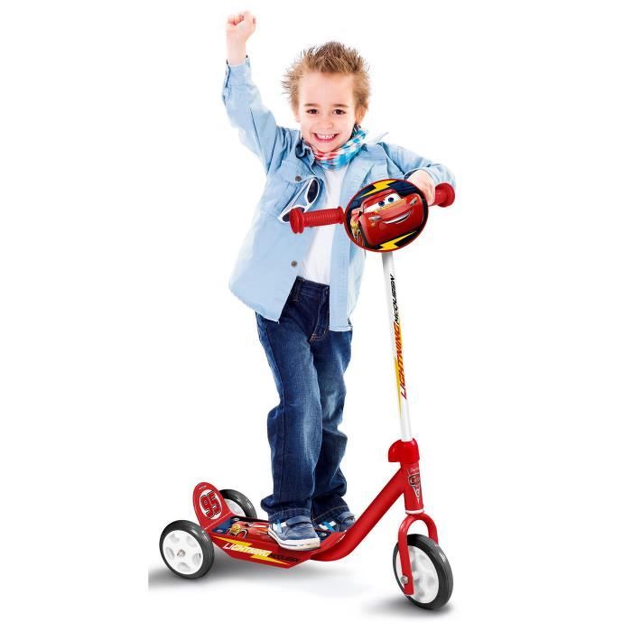 Voir la diapositive 2 : CARS Trottinette 3 roues - Cars