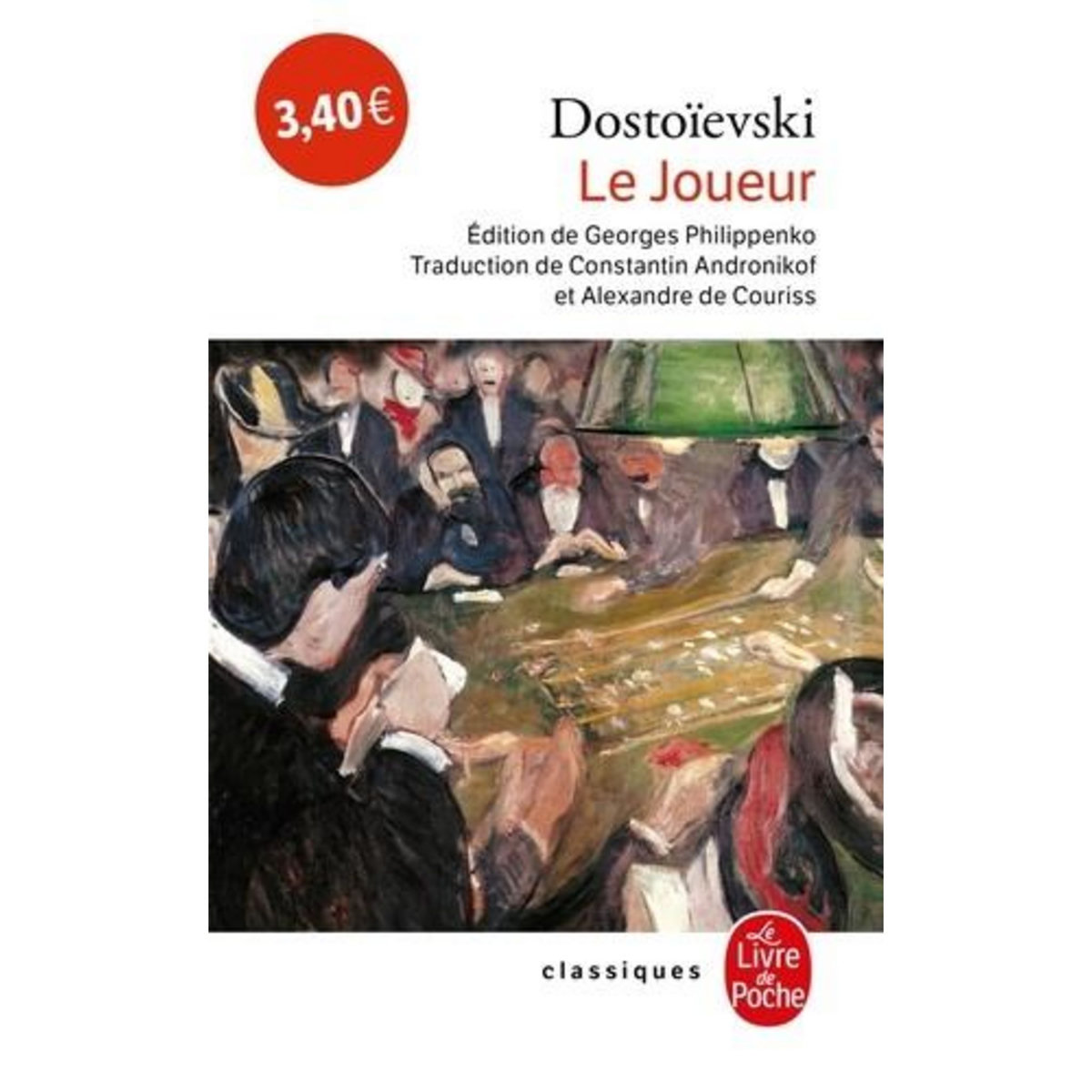 LE JOUEUR, Dostoïevski Fédor Mikhaïlovitch