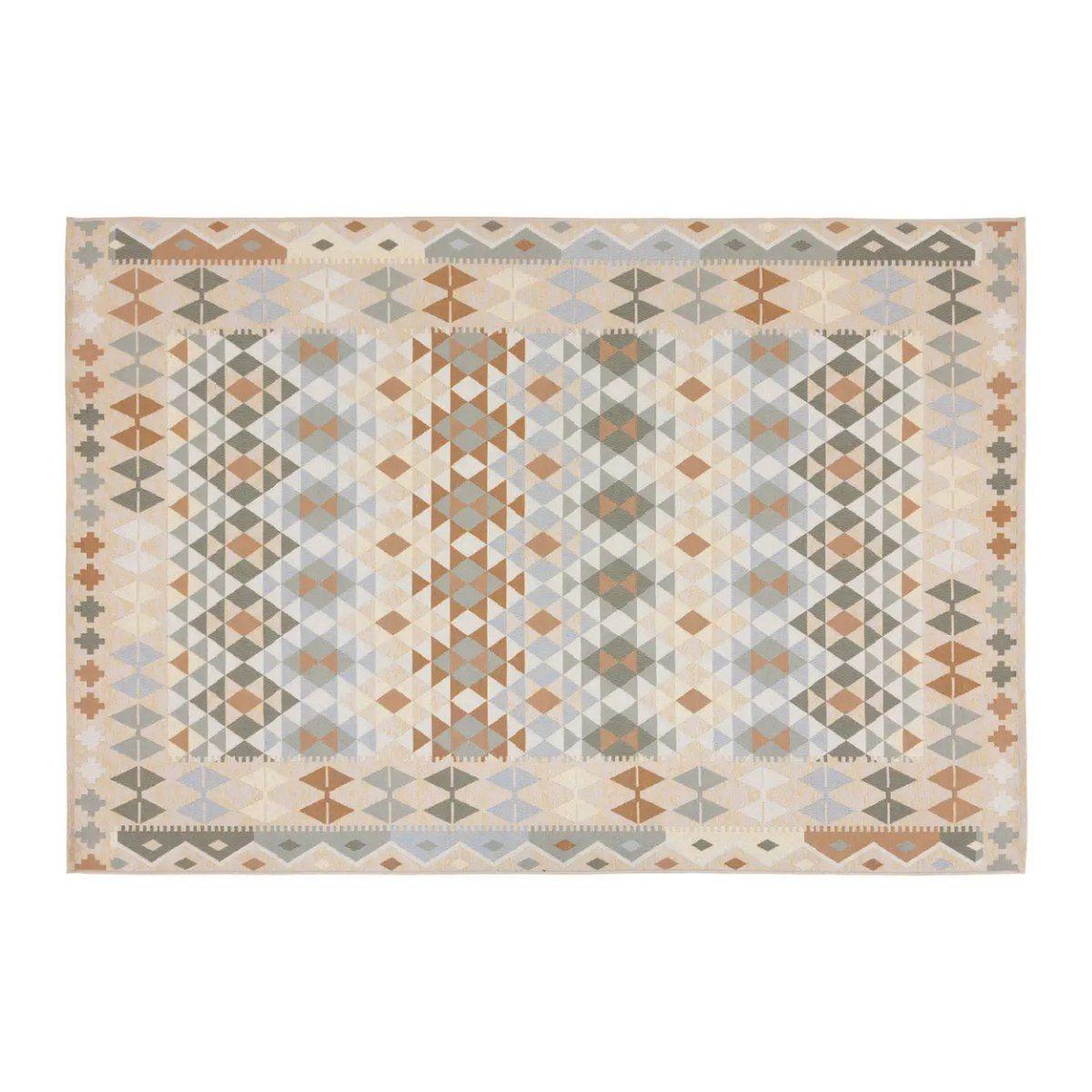 Voir la diapositive 1 : ATMOSPHERA Tapis extérieur & intérieur  aztek  120x170cm multicolore