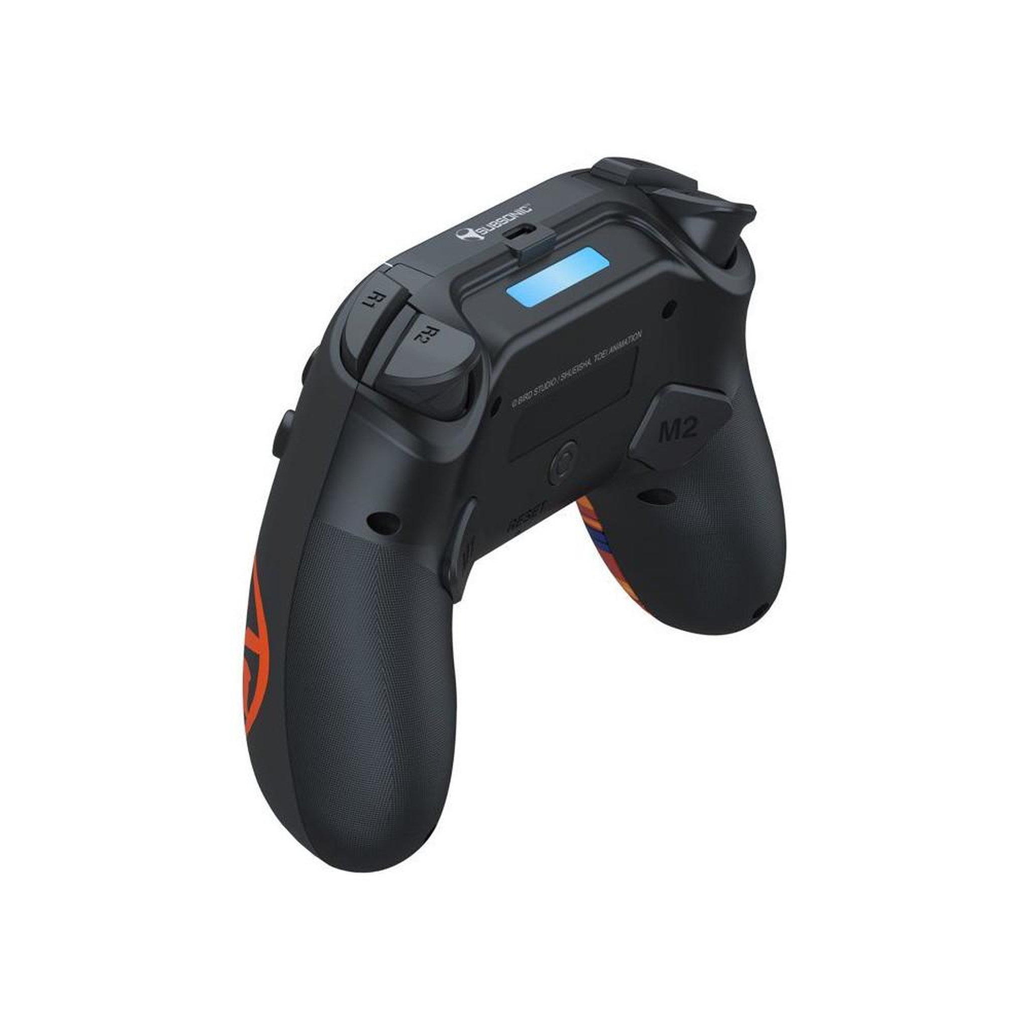 Voir la diapositive 5 : Subsonic Manette sans fil bluetooth ps4 pc noir subsonic dragon ball goku super saiyan avec led rgb haut-parleur et gâchettes arrière turbo