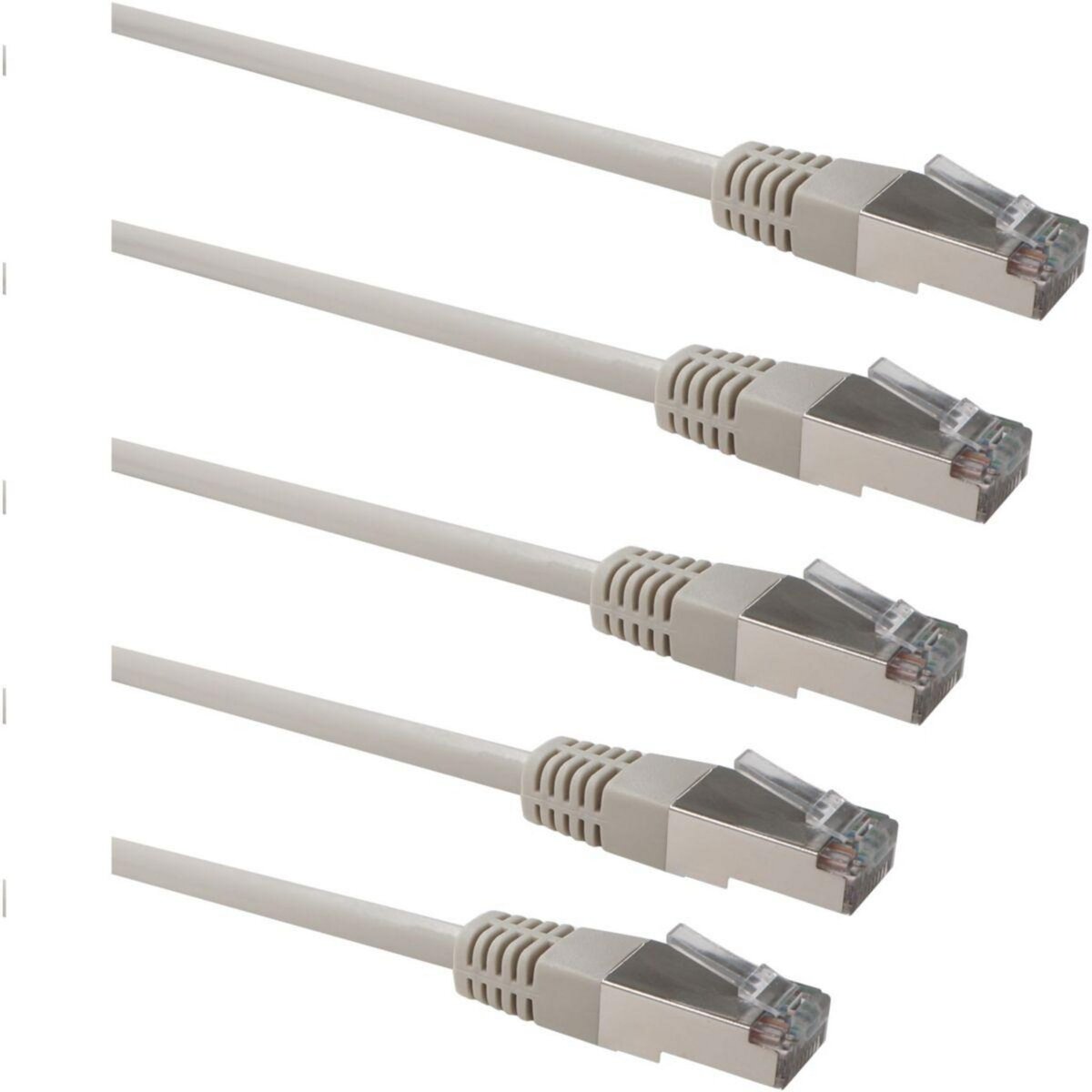 ESSENTIEL B Câble RJ45 0.25cm x5 pas cher Auchan.fr