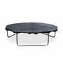 Voir la diapositive 3 : SWEEEK Trampoline rond Ø 250cm gris avec filet de protection intérieur - Pluton Inner XXL– échelle. bâche. filet pour chaussures et kit d'ancrage 2.50 m 250 cm