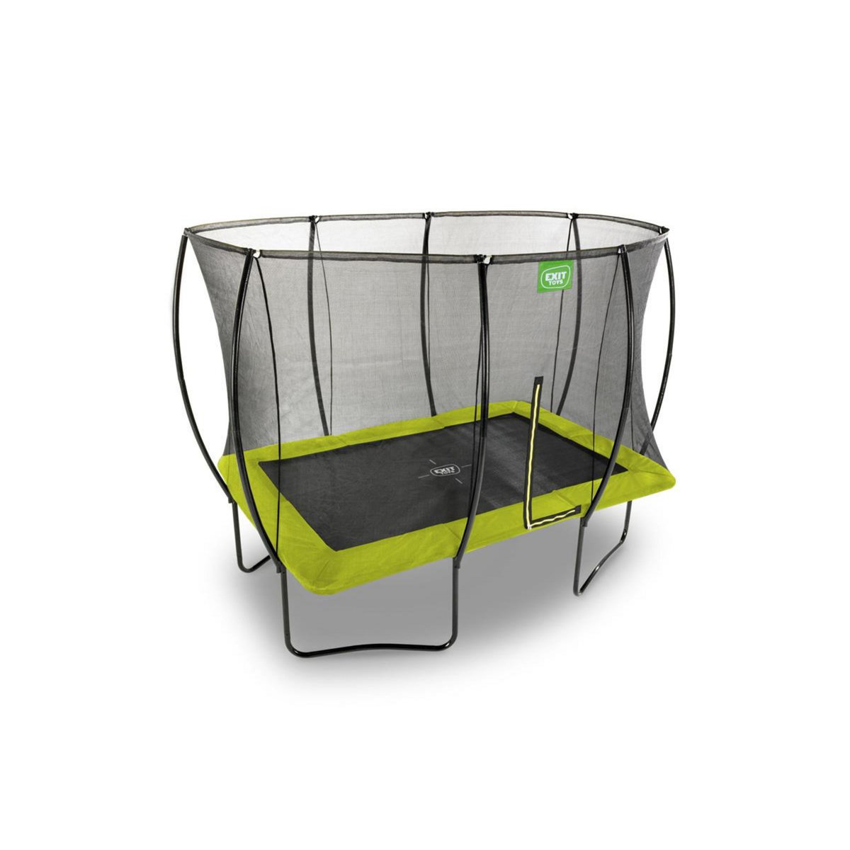 EXIT TOYS Trampoline Silhouette rectangulaire 214 x 305 cm Vert - Exit Toys