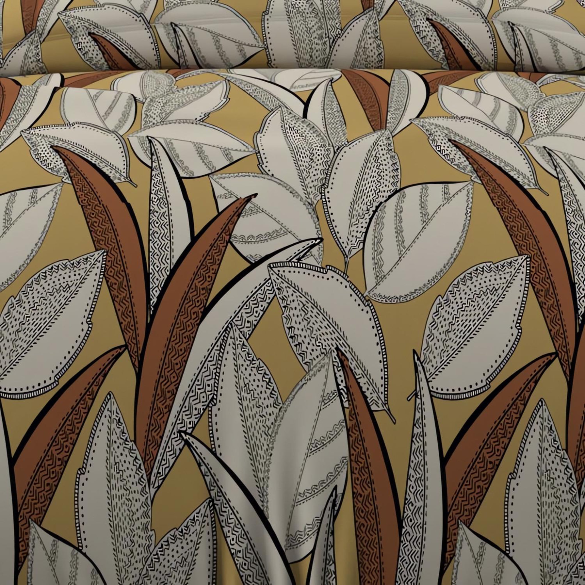Voir la diapositive 3 : SOLEIL D'OCRE Parure housse de couette coton 57 fils TOGO, par Soleil d'ocre