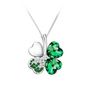 Voir la diapositive 1 : SC CRYSTAL Collier trèfle par SC Crystal®