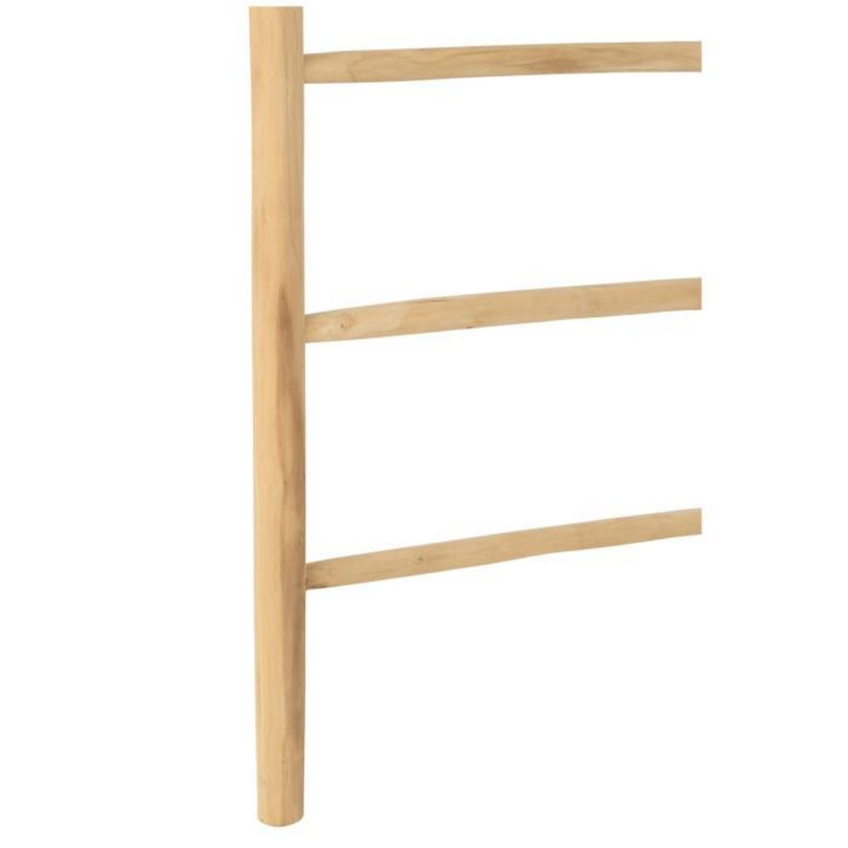 Paris Prix Échelle Déco en Teck  5 Marches  150cm Naturel