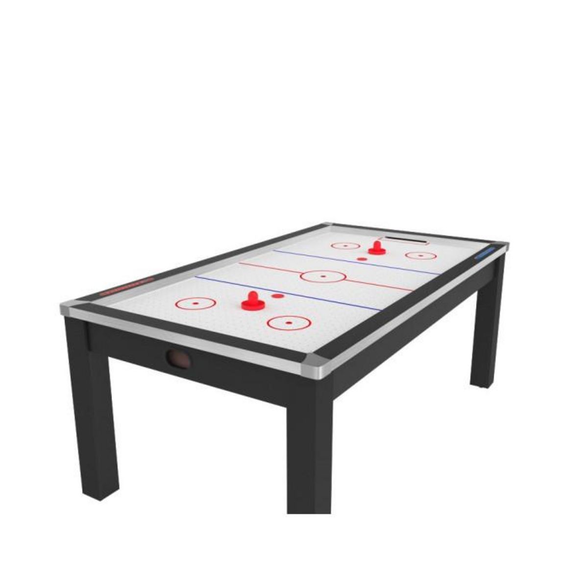 Paris Prix Table de Air Hockey Convertible  Calgary  213cm Noir