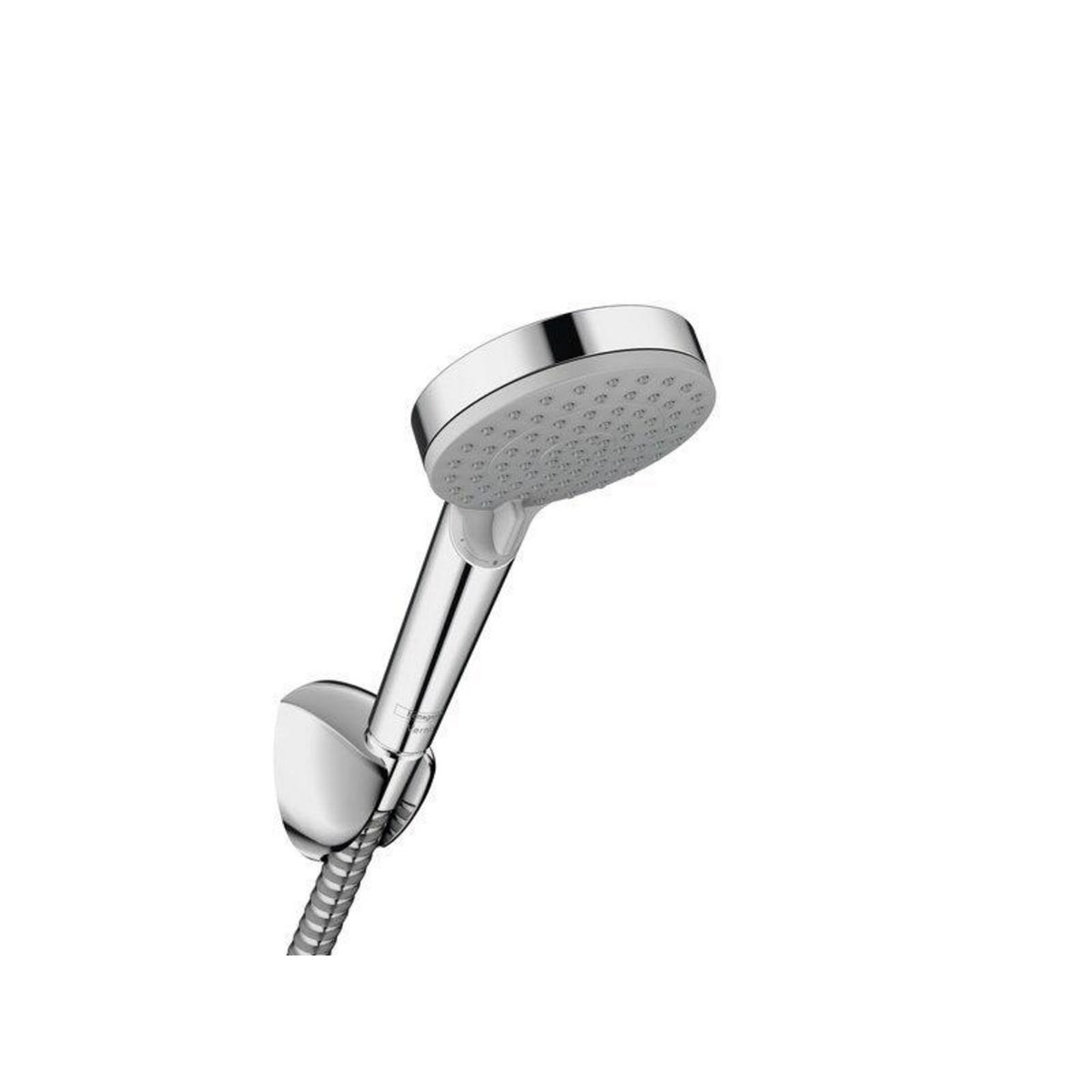 Hansgrohe Pommeau de douche 2 jets, flexible et support, HANSGROHE chromé